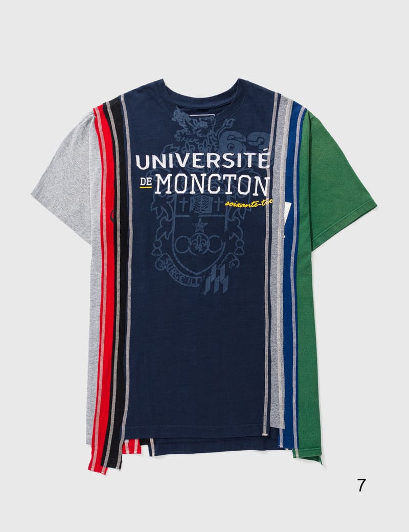 Needles - College 7 Cuts T-shirt | HBX - Globally Curated Needles - College 7 Cuts T-shirt | HBX - Globally Curated