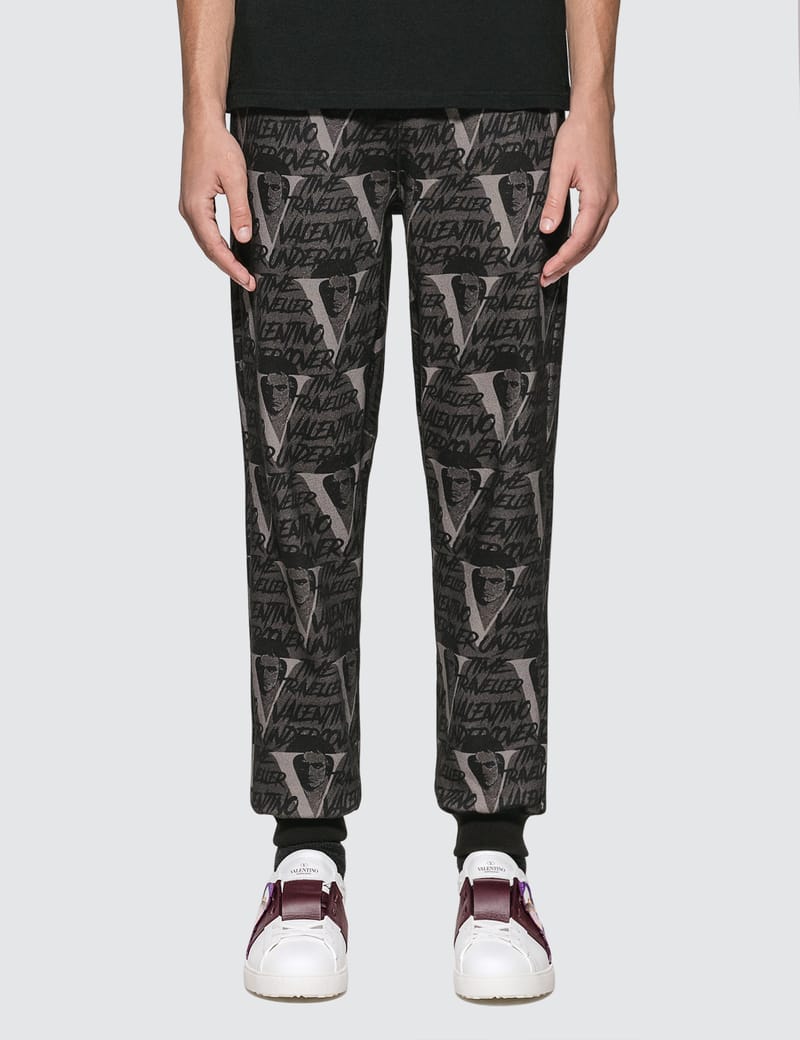 Undercover - Valentino x Undercover Allover V Face Pants | HBX
