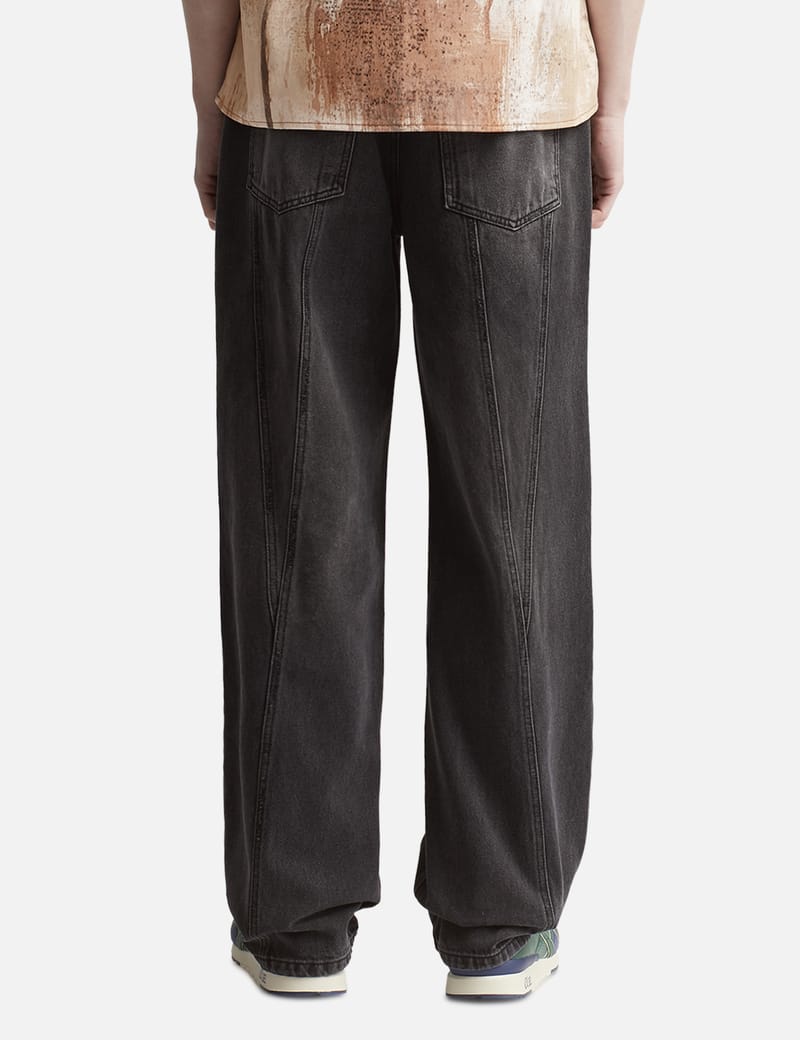 Andersson Bell - SIERRA PANEL WIDE-LEG JEANS | HBX - Globally