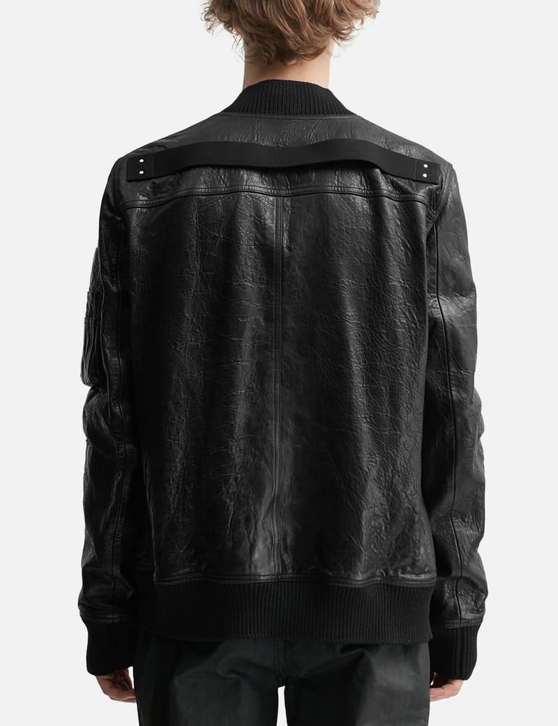 Rick Owens Classic Flight In Tumbled Lamb Leather - 中厚ラムレザー