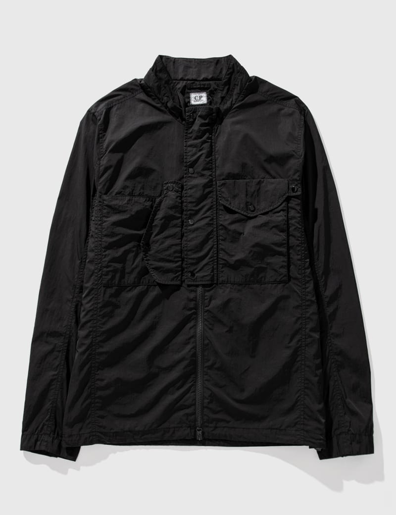 C.P. Company - Chrome-R Goggle Overshirt | HBX - Globally