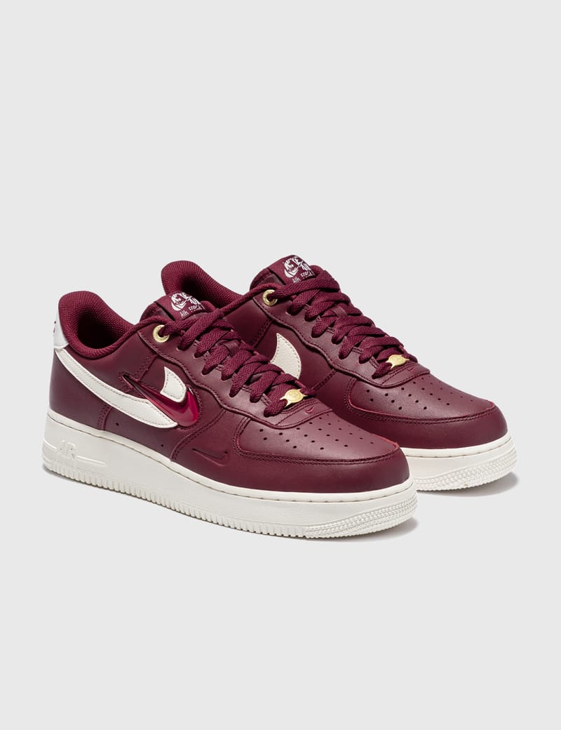 Air force best sale one bordeaux homme