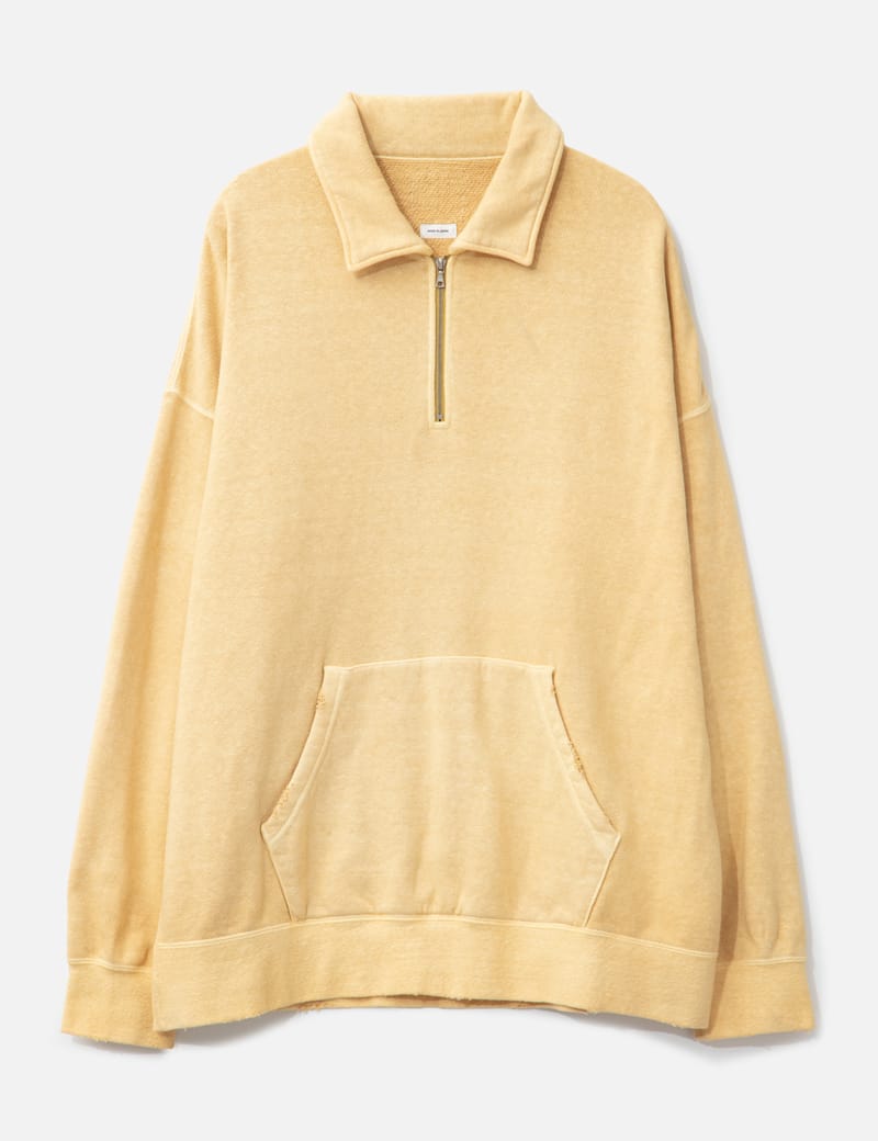 visvim JUMBO SWEAT（UNEVEN DYE）IVORY トップス visvim JUMBO