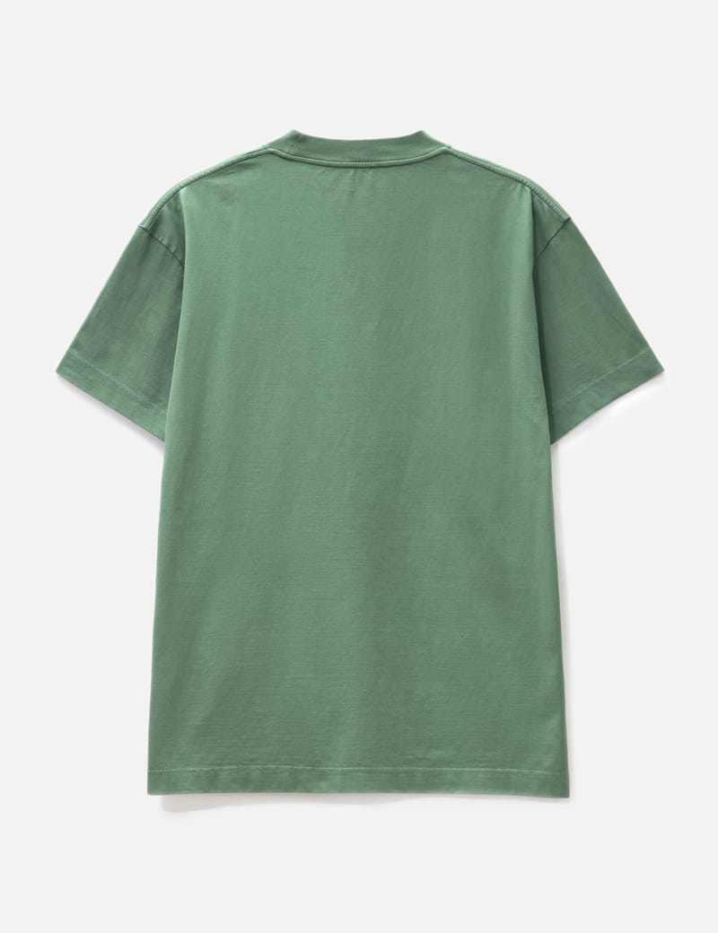 MONCLER PALM ANGELS | LOGO S/S T-SHIRT GREEN Tシャツ Moncler Genius - Moncler x Palm Angels Short Sleeve T-shirt