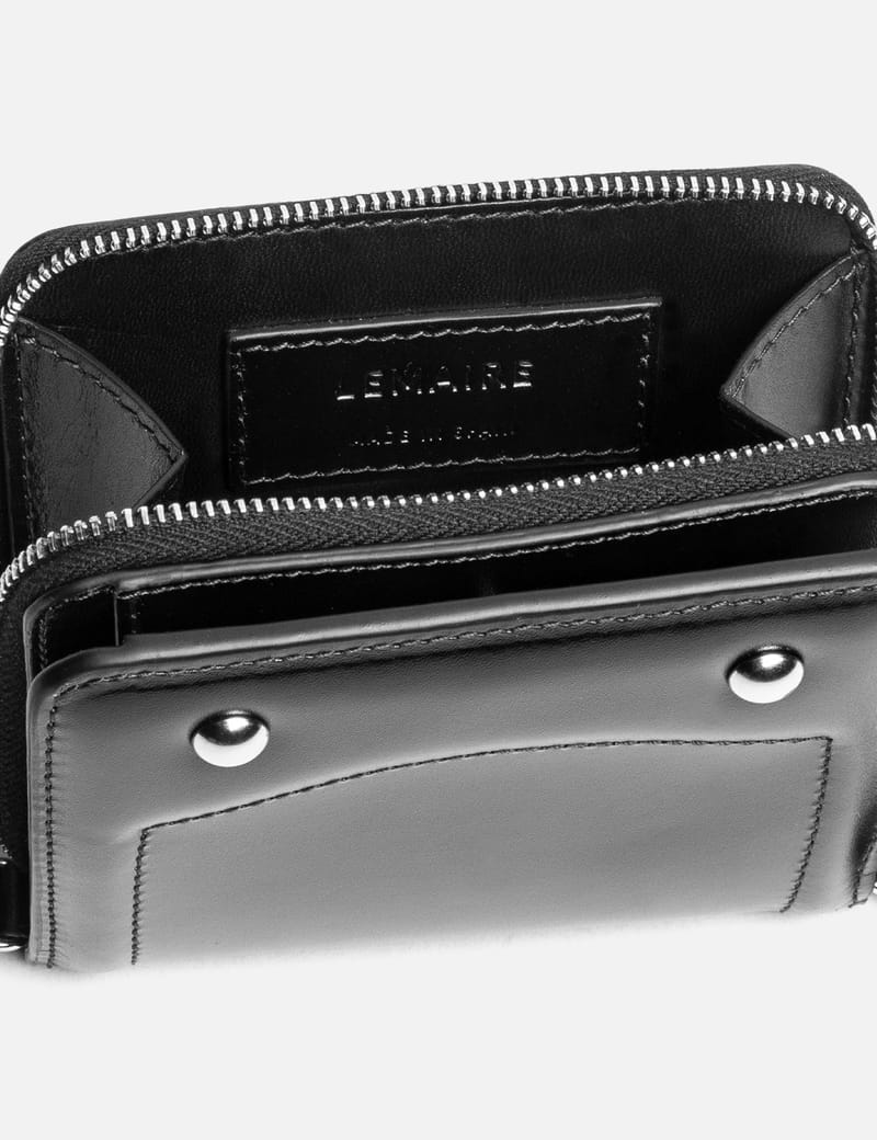 Lemaire - ランセル スクエア ジップウォレット | HBX