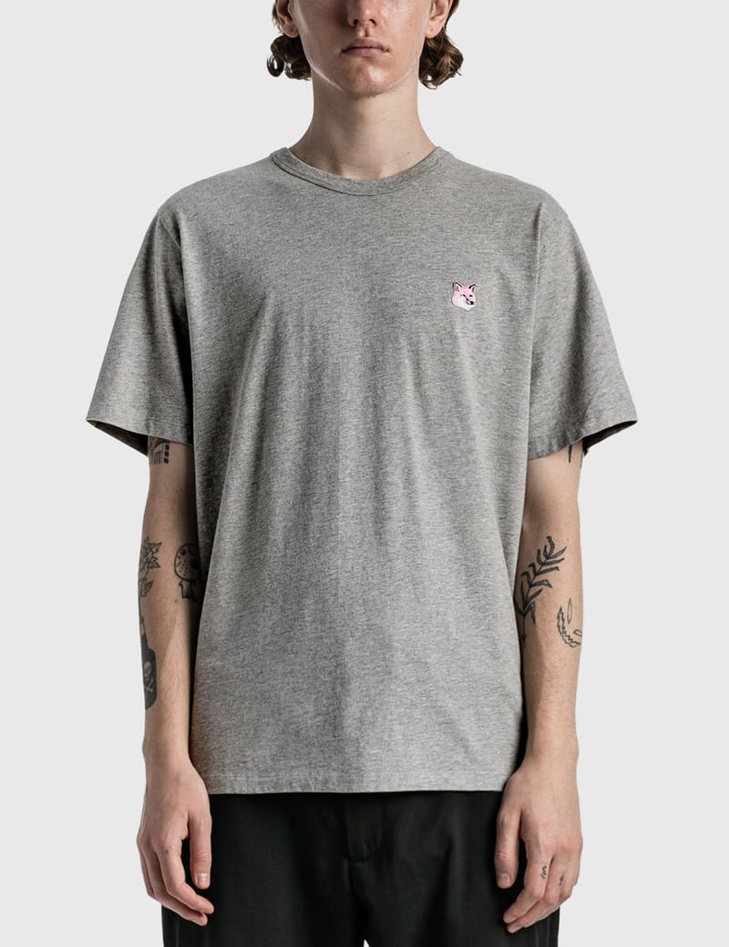 Maison Kitsuné - Monochrome Fox Head Patch Classic T-shirt | HBX