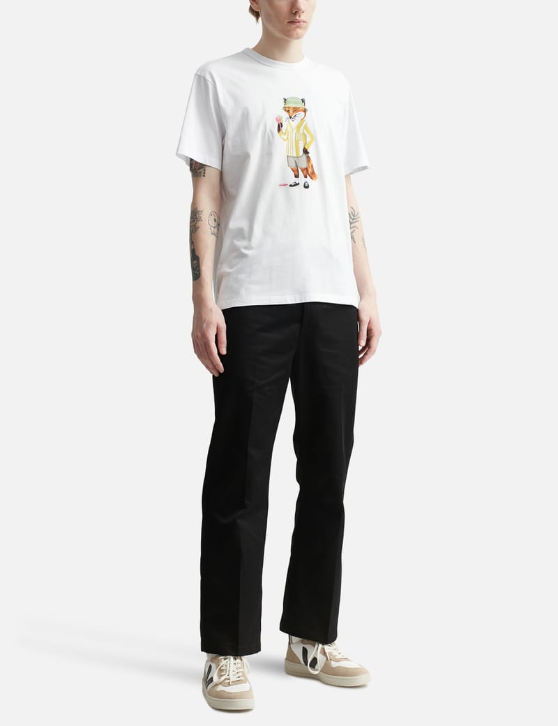 Maison Kitsuné - DRESSED FOX REGULAR T-SHIRT | HBX - Globally Curated  Fashion and Lifestyle by Hypebeast