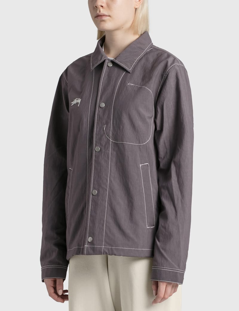 Stüssy - Nylon Folsom Jacket | HBX - Globally Curated Fashion and