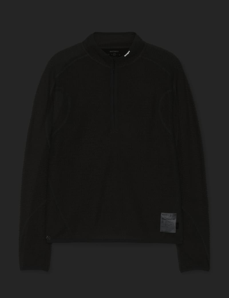 トップス sh SATISFY GhostFleece Half-Zip Satisfy - GhostFleece Half-Zip - DISTANCE