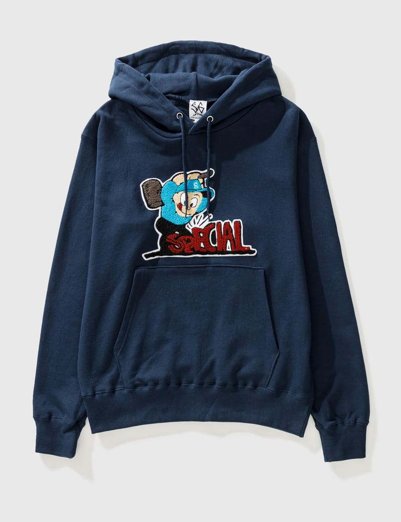 Special Guest Kk Special Kun Chenille Hoodie In Blue | ModeSens