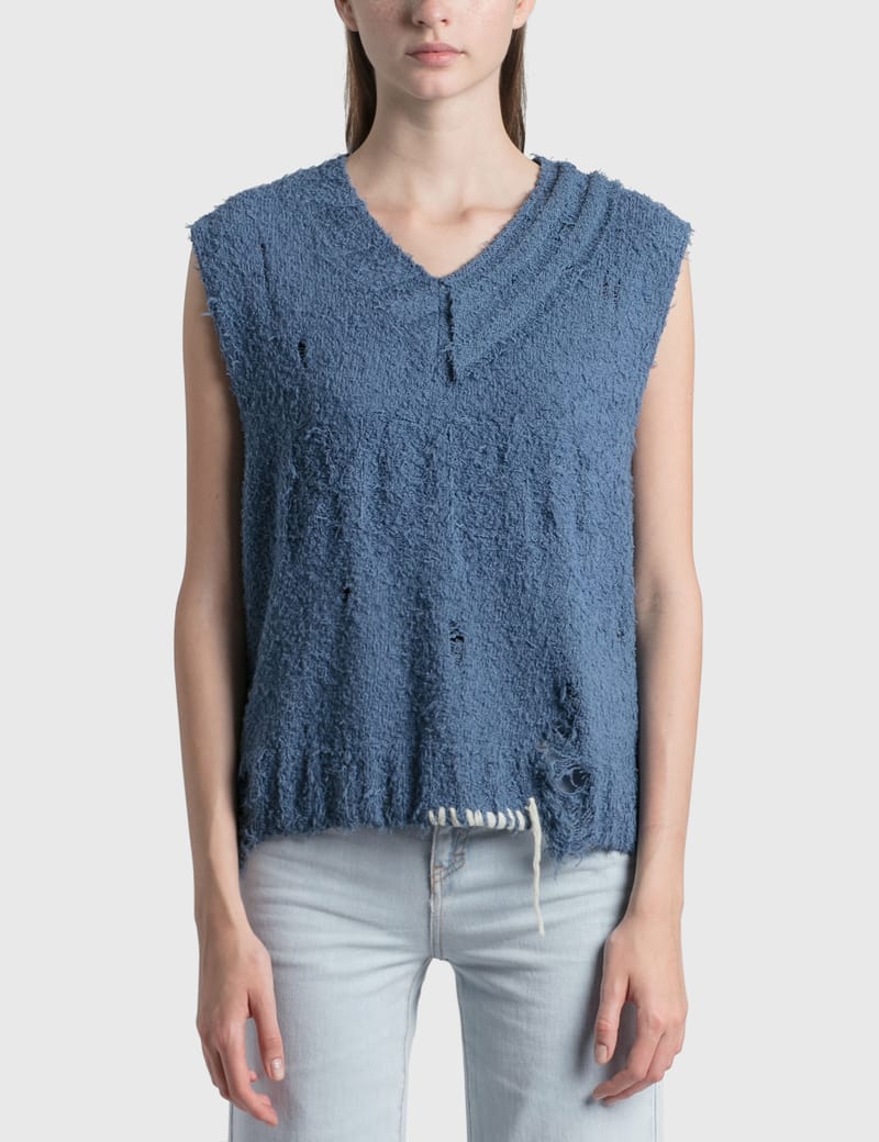 Ader Error - Apocal Knit Vest | HBX - Globally Curated Fashion and