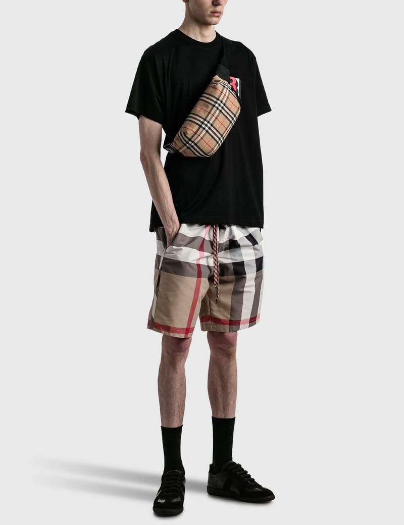 Medium vintage outlet check bum bag