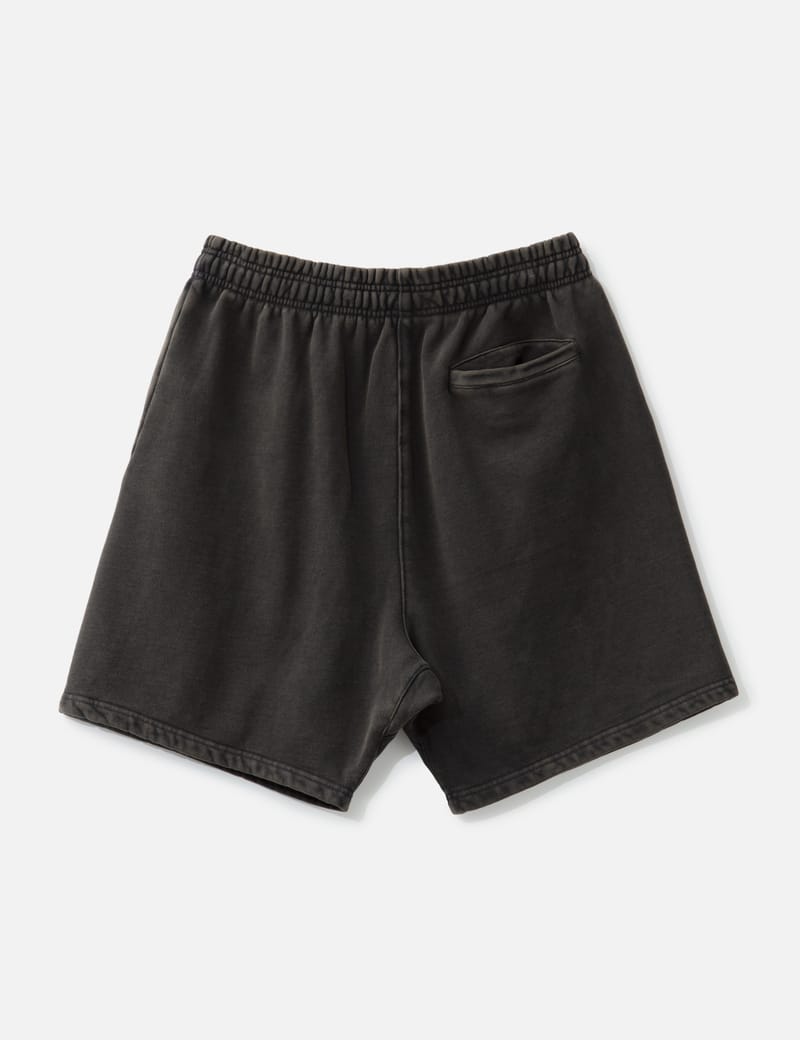 Entire Studios Standard Sweatshort Washed Black - Organic cotton