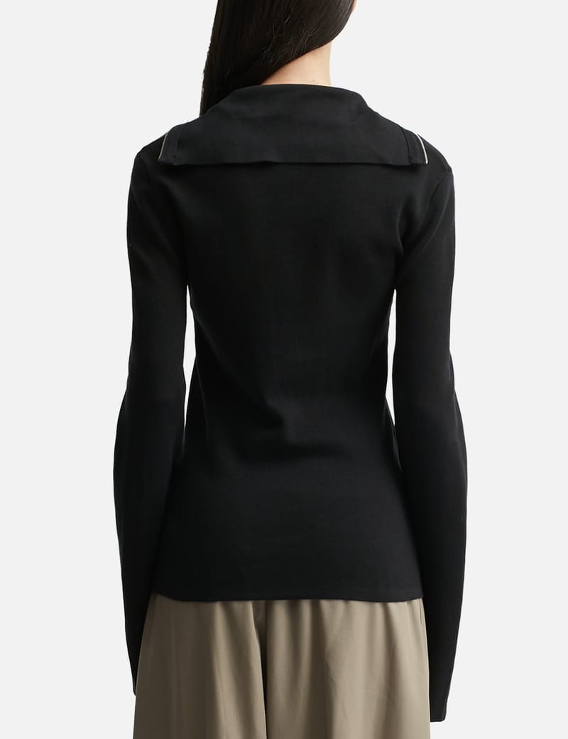 Entire Studios Zip Up Turtleneck - Sleek slim-fit, midweight