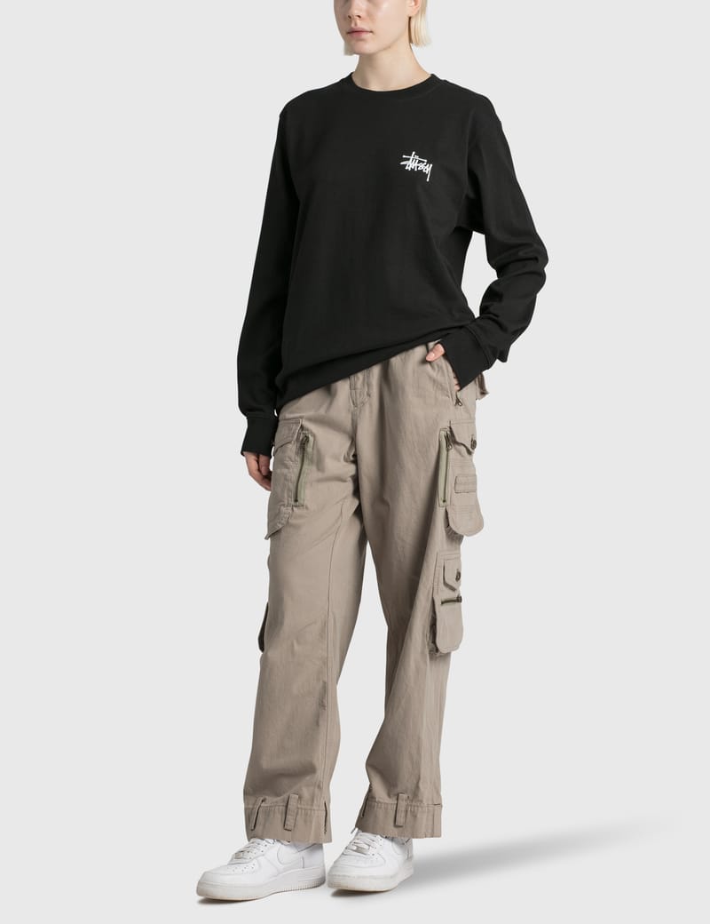 Stüssy - Basic Stussy Long Sleeve T-shirt | HBX - Globally