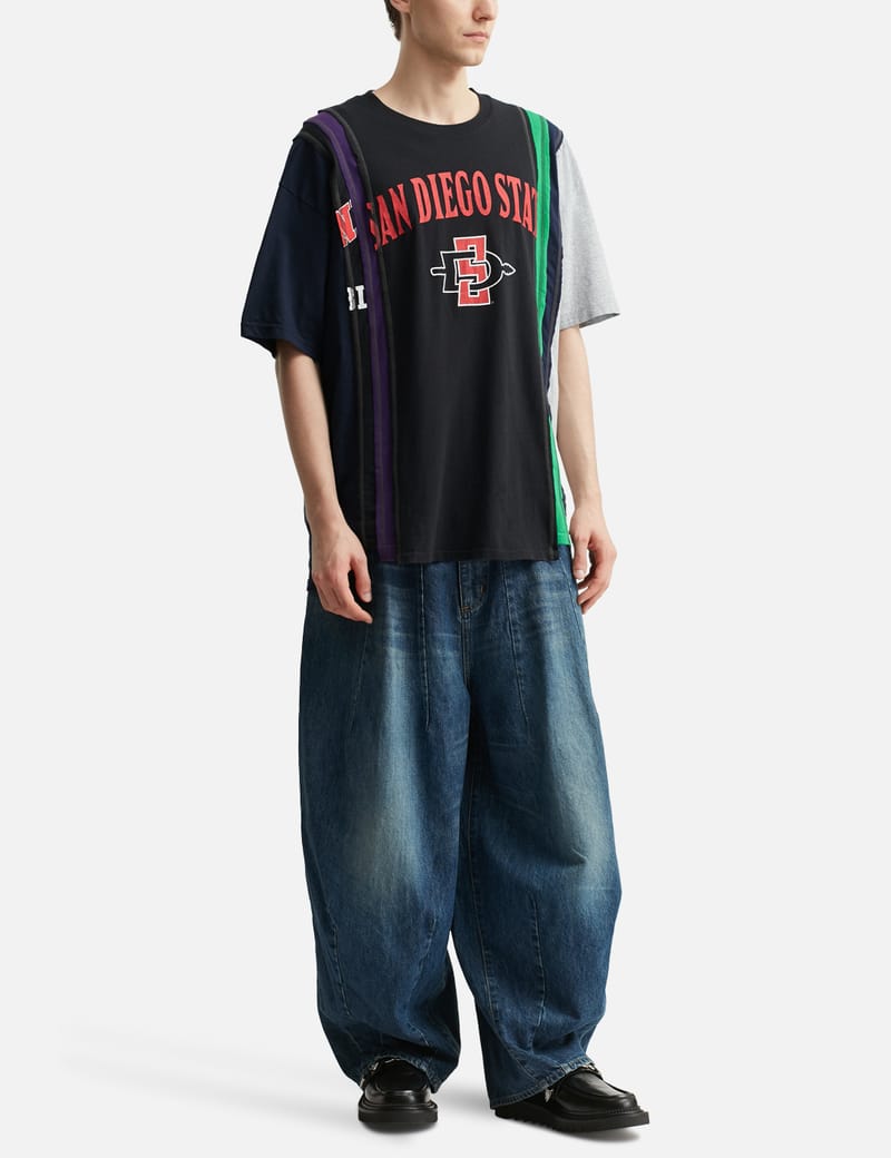 Needles - 7 Cut Wide T-Shirt | HBX
