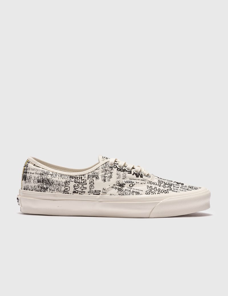 Vans - VANS X COMME DES GARÇONS MESSAGE SNEAKERS