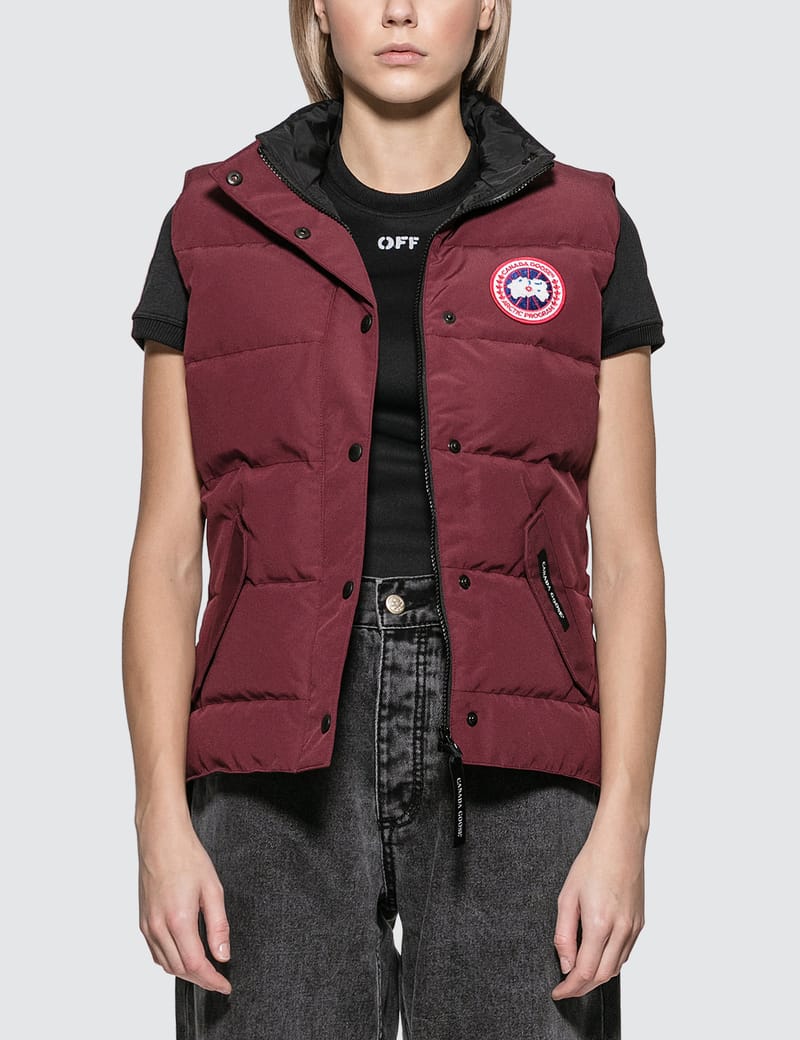 中古】」 CANADA GOOSE LADIES FREESTYLE VEST homma-consulting.jp