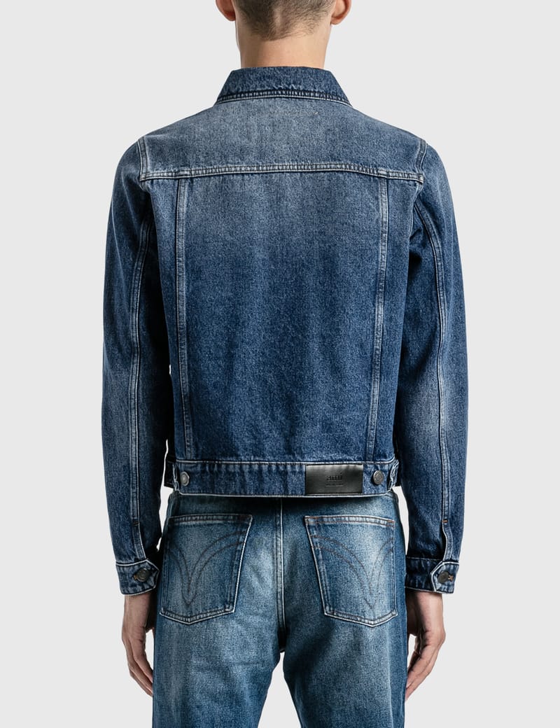 Ami - Denim Trucker Jacket | HBX - Globally Curated Fashion and