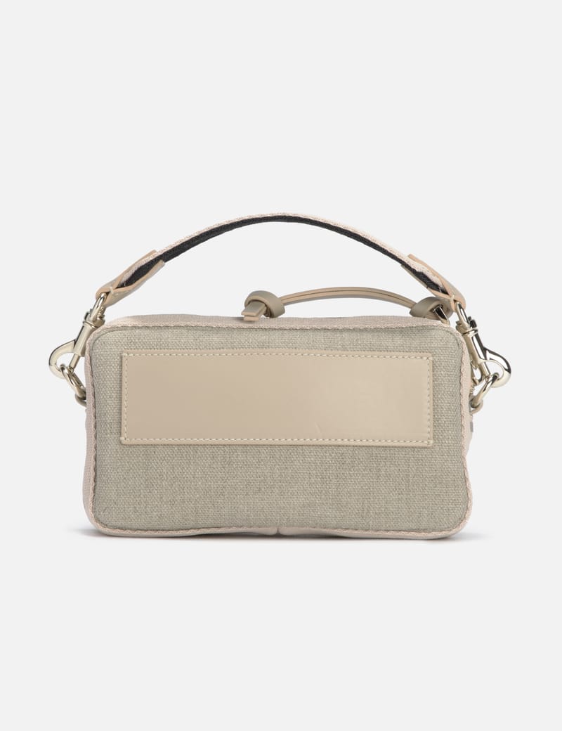 【Chloe】WOODY BELT SHOULDER BAG◆CHC24AS682I26 Chloé - Woody Sepia Brown Leather & Canvas Belt Bag