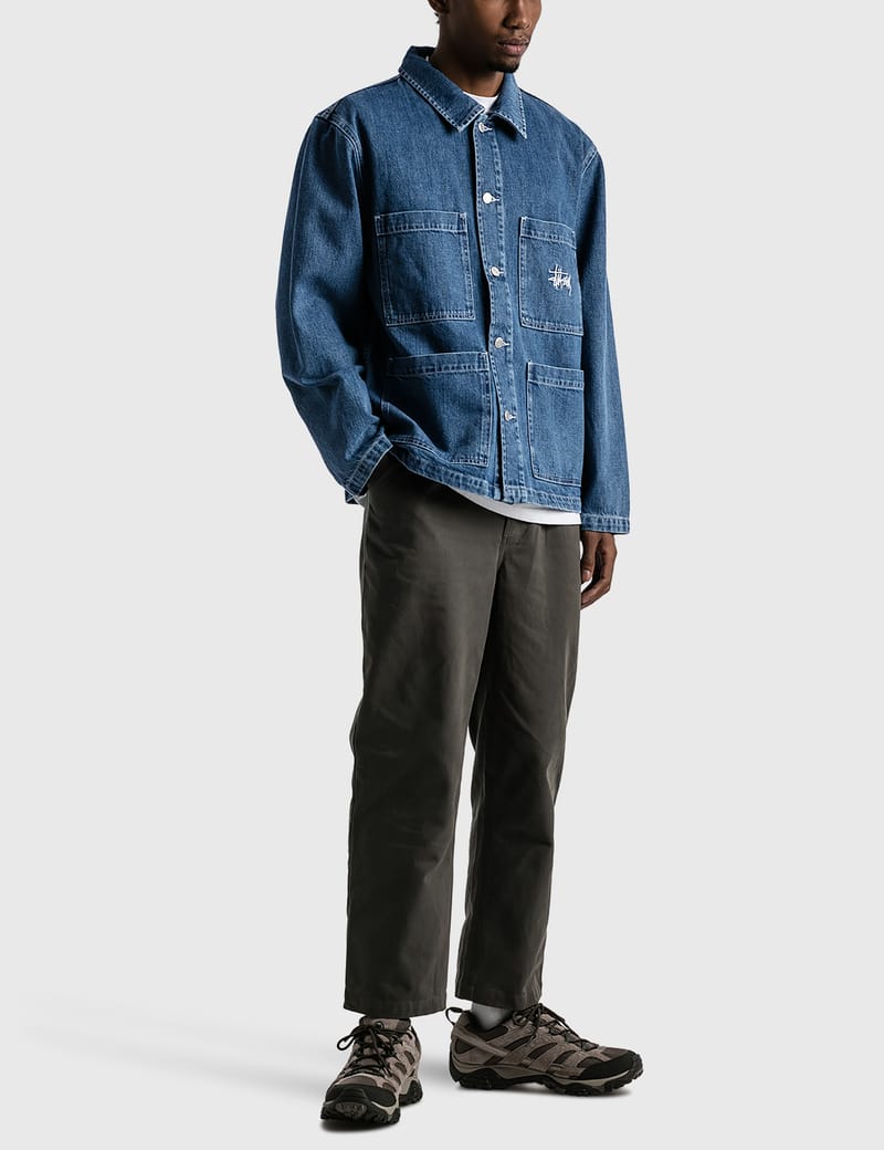 Stüssy - Denim Chore Jacket | HBX - Globally Curated Fashion