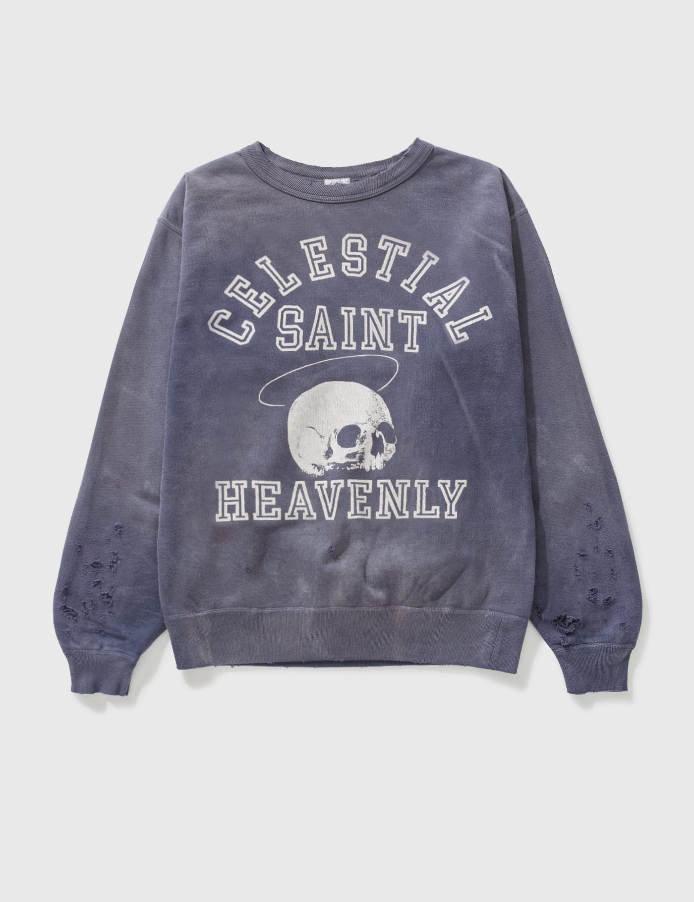 Saint Michael - Skull Sweatshirt | HBX - Globally Curated Fashion