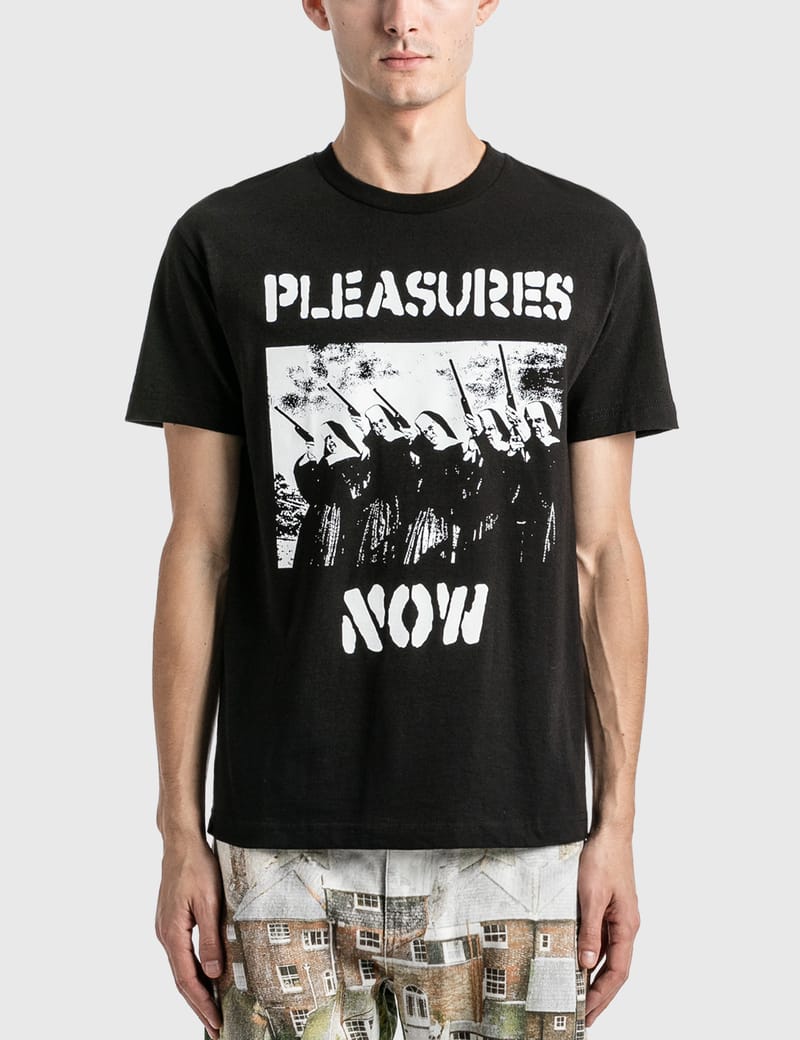 Pleasures - NUNS T-SHIRT | HBX - Globally Curated Fashion and