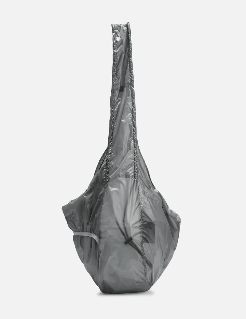 ROA Laki Packable Knot Bag - Silver micro ripstop nylon, packable