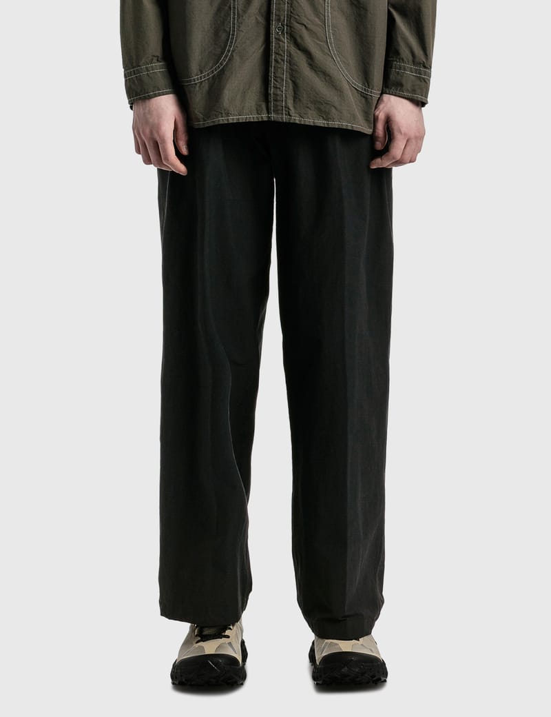 and wander - Plain Wide Stretch Pants | HBX - Globally Curated