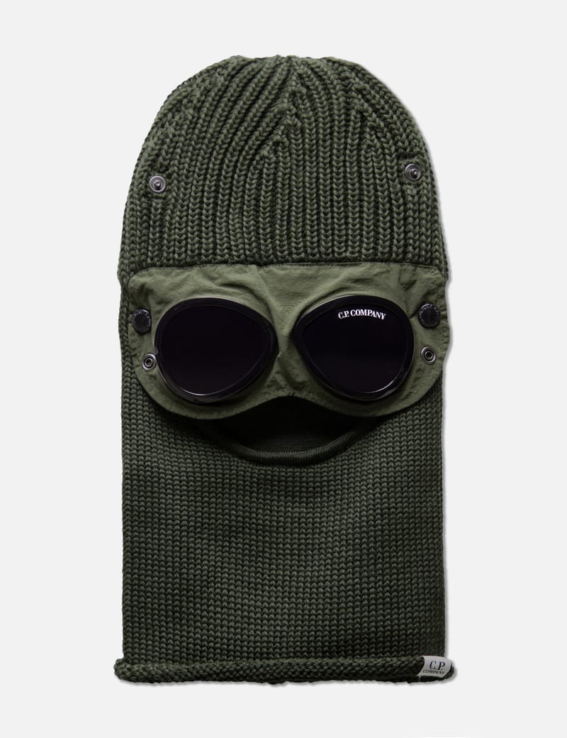 C.P. Company - EXTRAFINE MERINO WOOL GOGGLE BALACLAVA | HBX