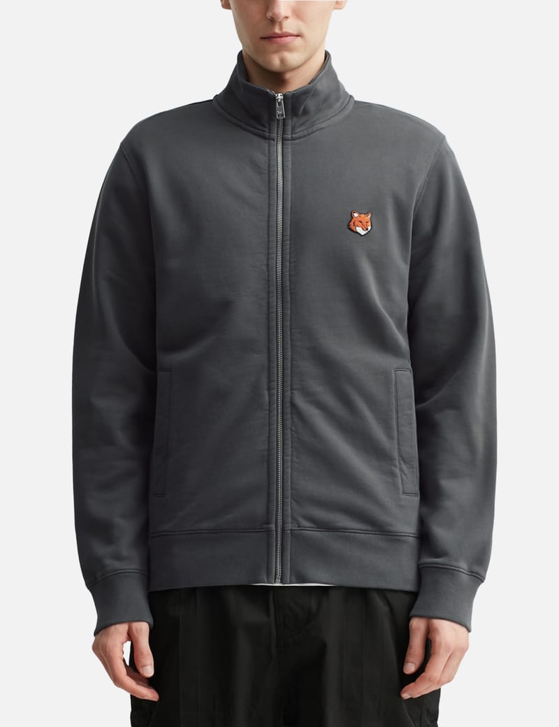 メゾンキツネ - Fox Head Zipped Regular Sweatshirt | HBX