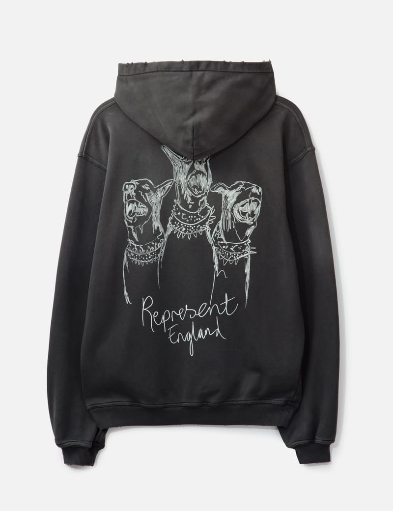 Represent - Hand Drawn Thoroughbred Hoodie | HBX - Globally