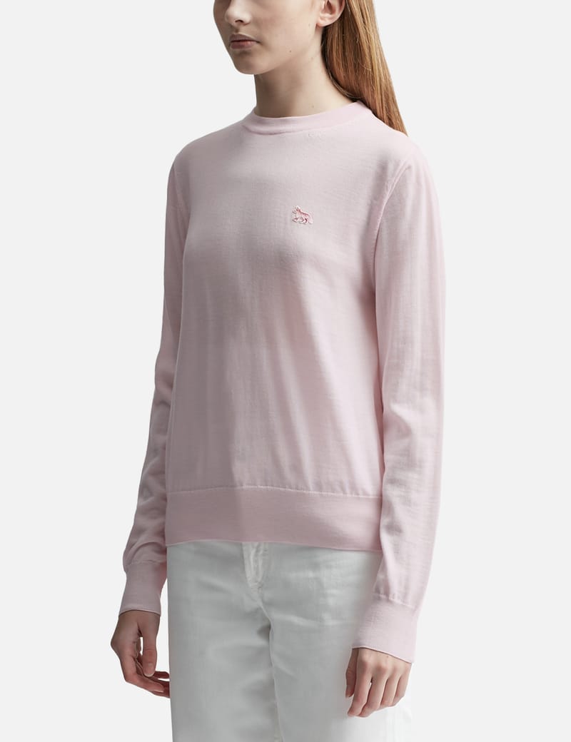Maison Kitsuné - Baby Fox Patch Regular Jumper | HBX
