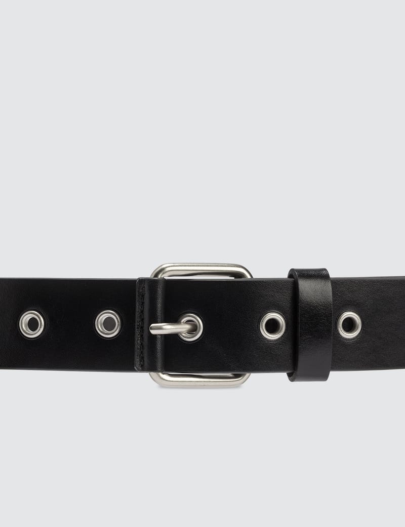 Leather Belt with Cigarette Holder