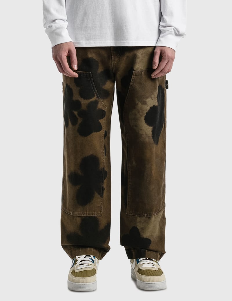 Stüssy - Floral Dye Work Pants | HBX - Globally Curated Fashion
