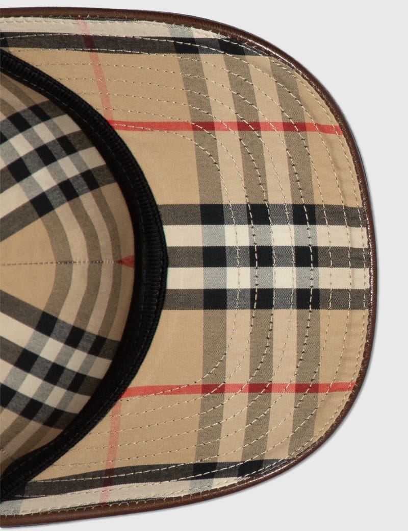 Burberry - モノグラムモチーフ ギャバジン ベースボールキャップ | HBX