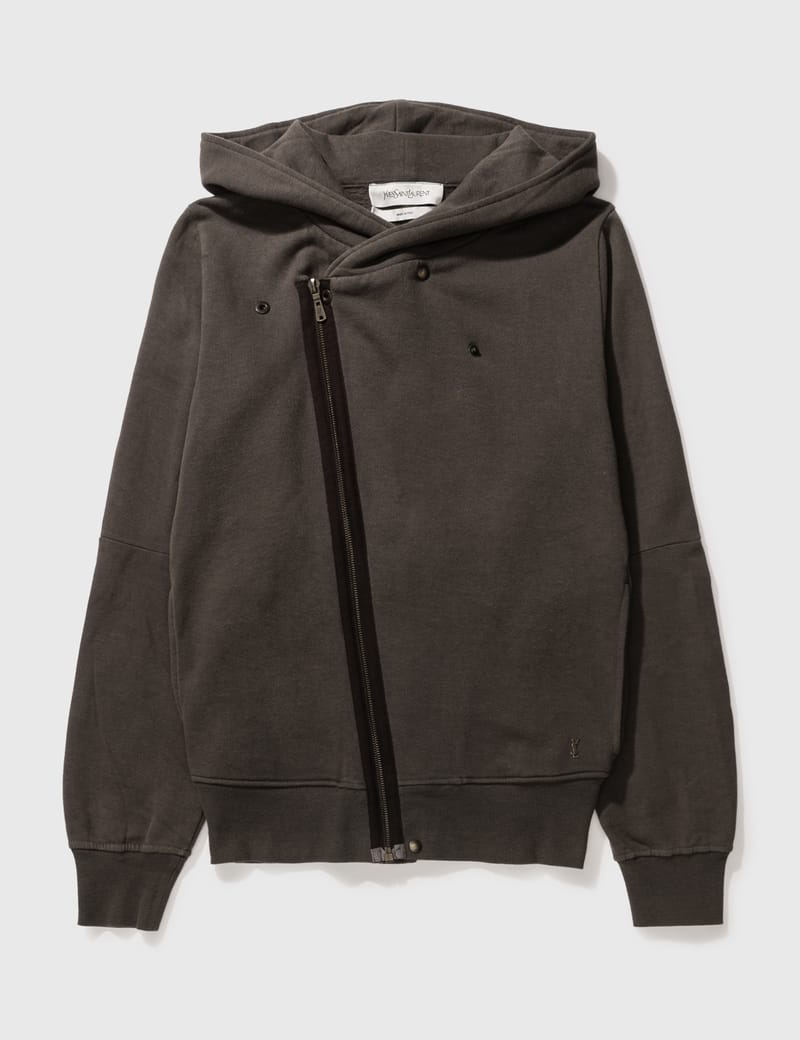 Saint Laurent YVES SAINT LAURENT ZIP HOODIE HBX