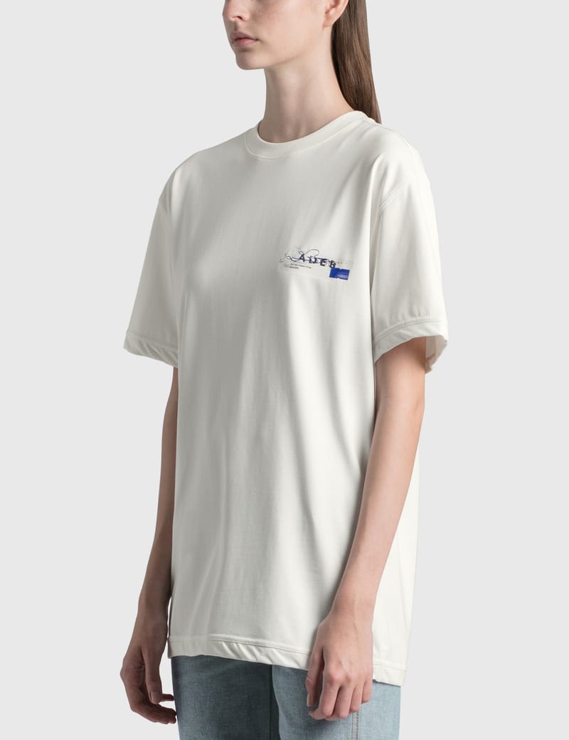 ☆人気☆【Adererror】☆Foil tape logo t-shir.t☆Tシャツ☆ ☆人気☆【Adererror】☆Foil tape logo t-shir.t☆Tシャツ