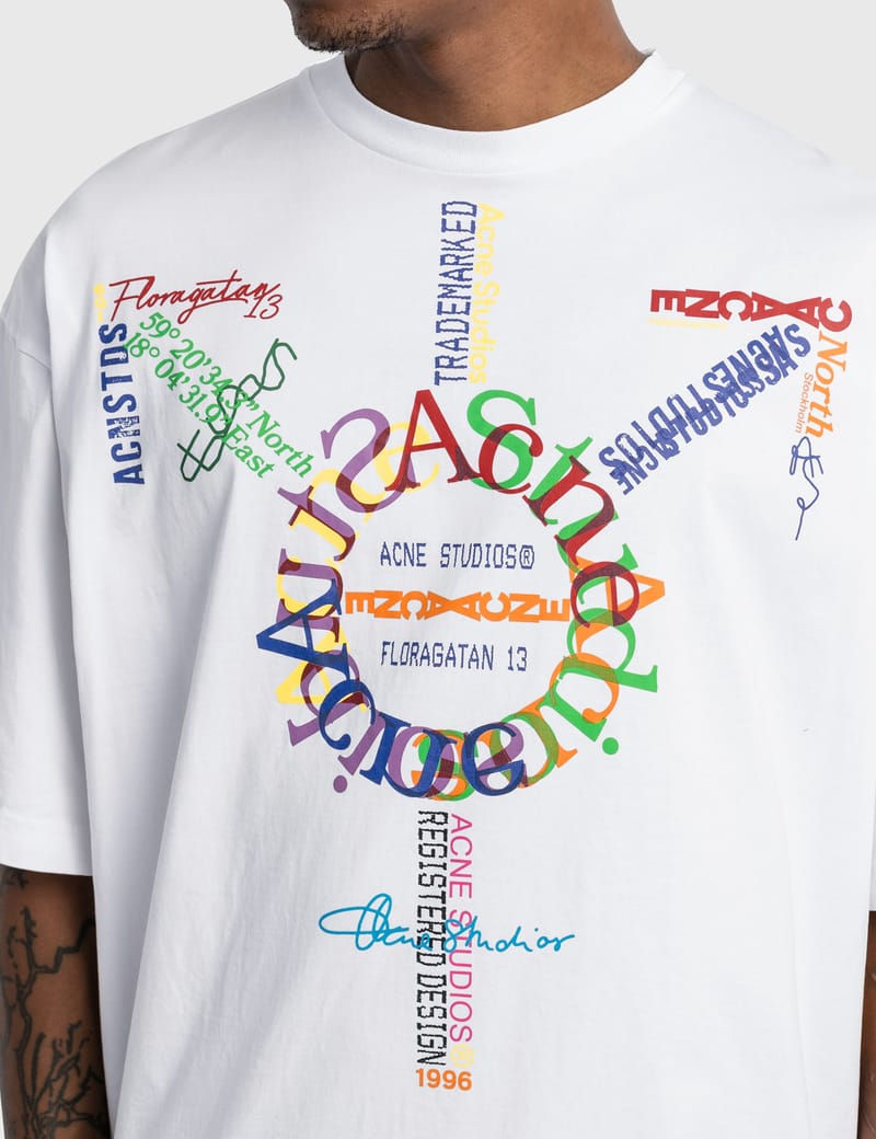 Acne Studios - Printed T-shirt | HBX - Globally Curated
