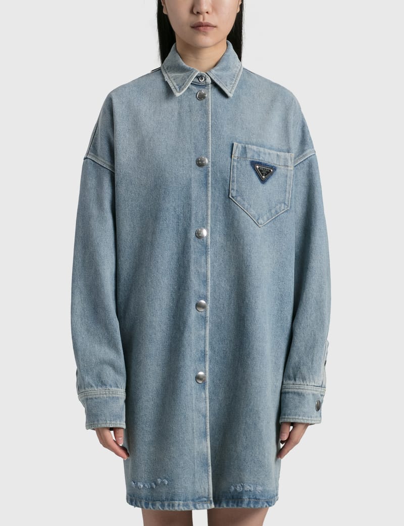 Oversized Organic Denim Shirt