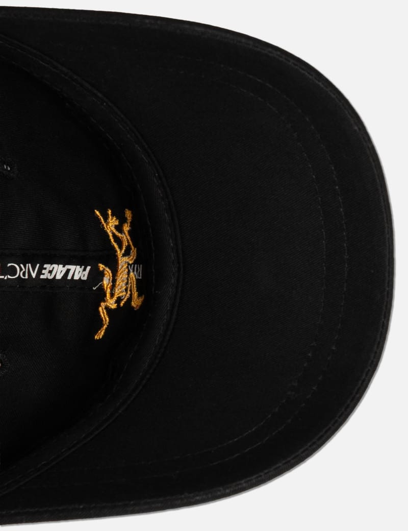 PALACE Arc'teryx Cap - Black pre-owned cap with minor wear, fair