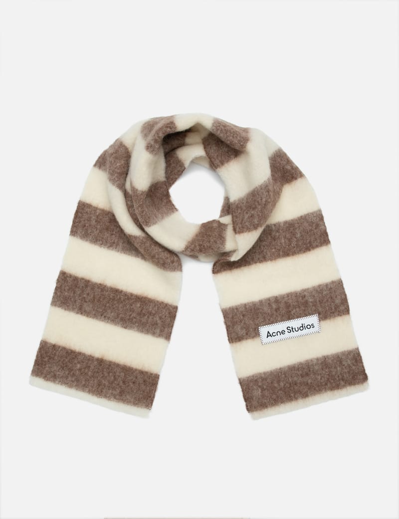 Acne Studios - Wool Blend Stripe Scarf | HBX - Globally