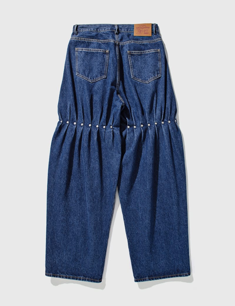 KUSIKOHC - RIVET DENIM PANTS | HBX - Globally Curated Fashion and