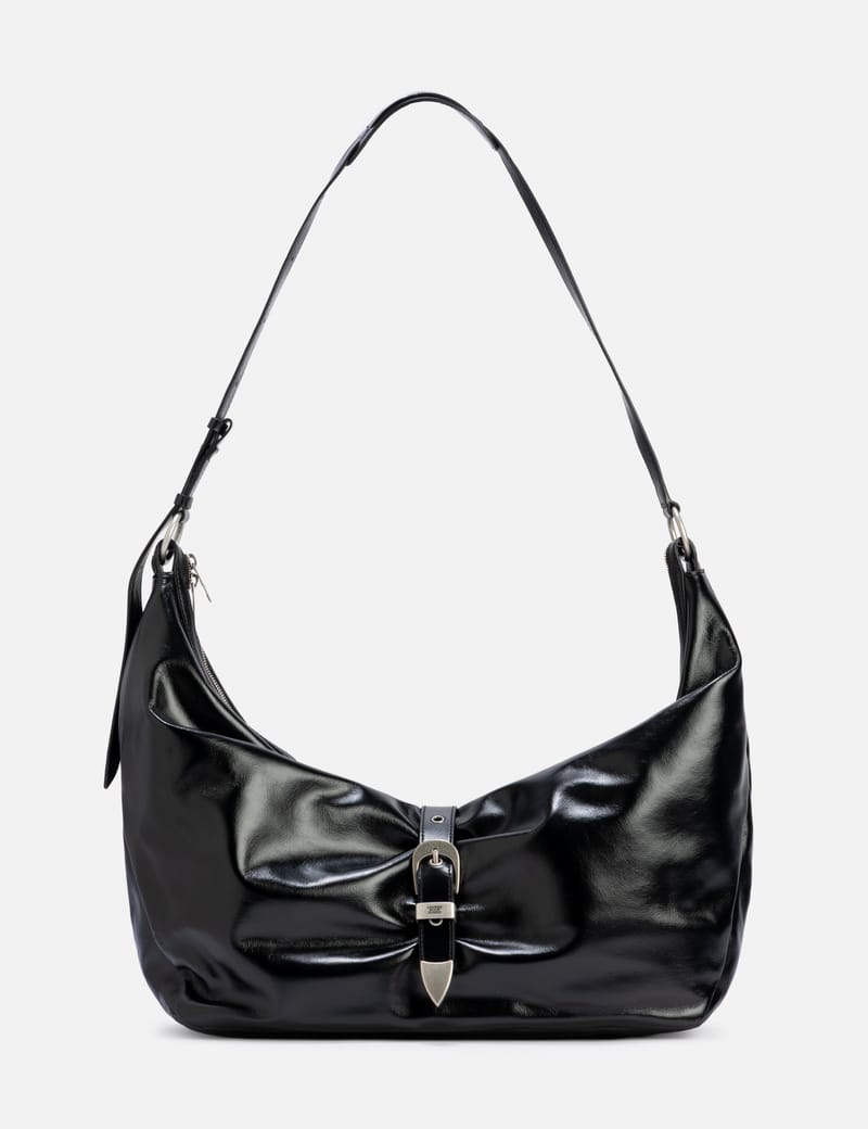 [Margesherwood ] / ☆ SOFT TOTE / black plain Soft Tote Mini in Black Plain by Margesherwood - societyA
