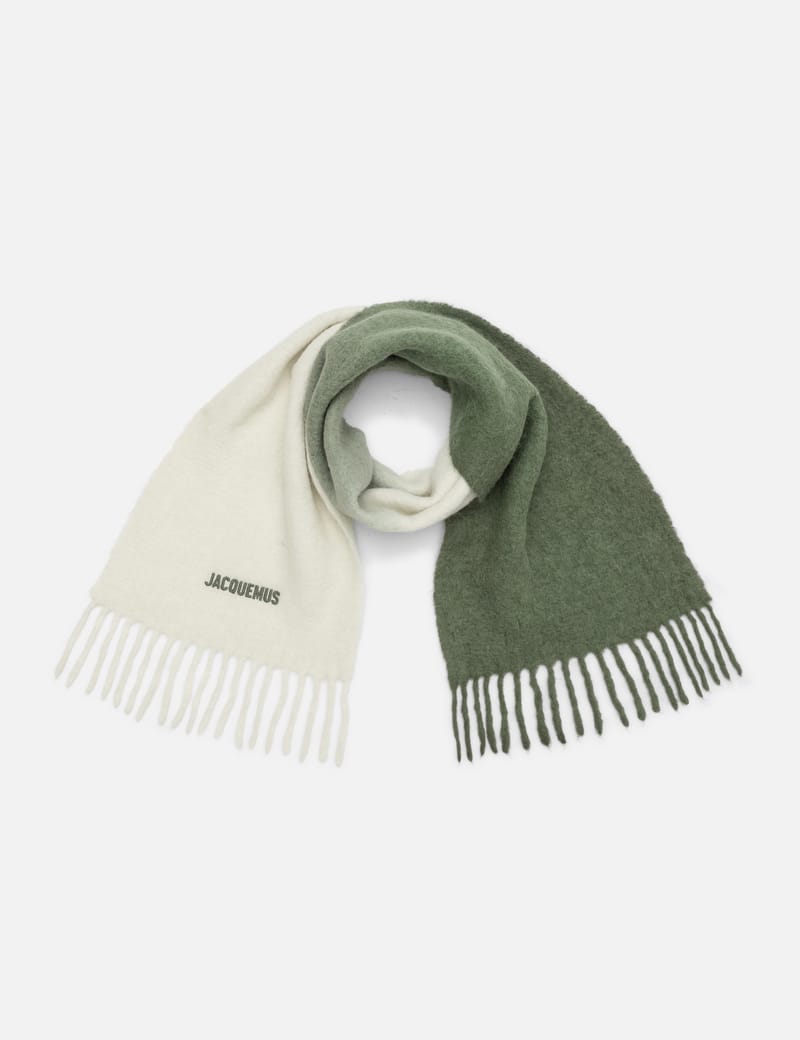 Jacquemus - L'ECHARPE MOISSON Gradient Scarf | HBX - HYPEBEAST 為