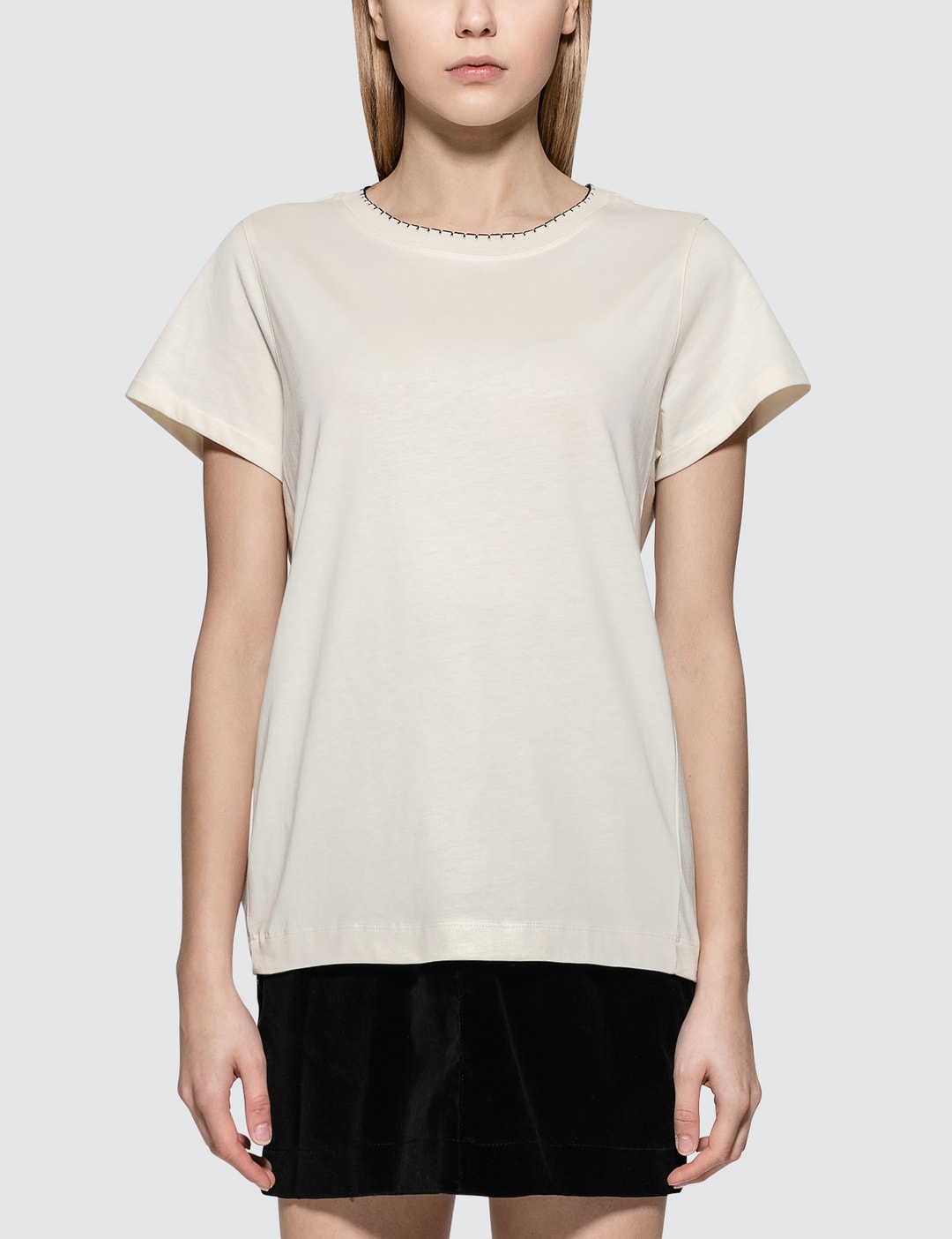 A.P.C. - Leyna S/S T-Shirt | HBX - Globally Curated Fashion and ...