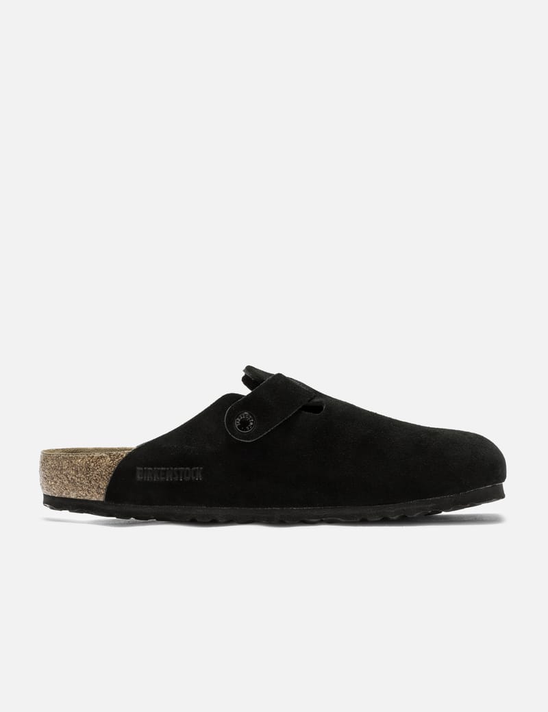 Birkenstock Boston Soft Footbed - Classic suede clog with soft