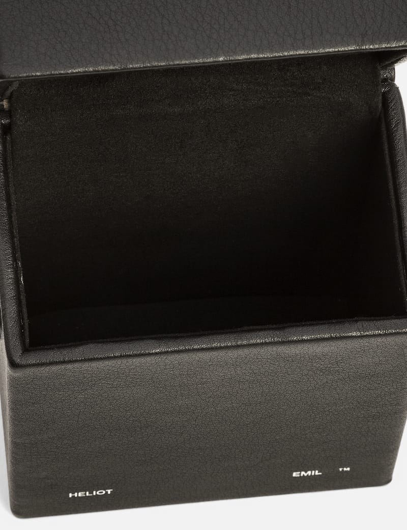 Heliot Emil - LEATHER STRAP BOX BAG | HBX - Globally Curated Heliot Emil - LEATHER STRAP BOX BAG | HBX - Globally Curated