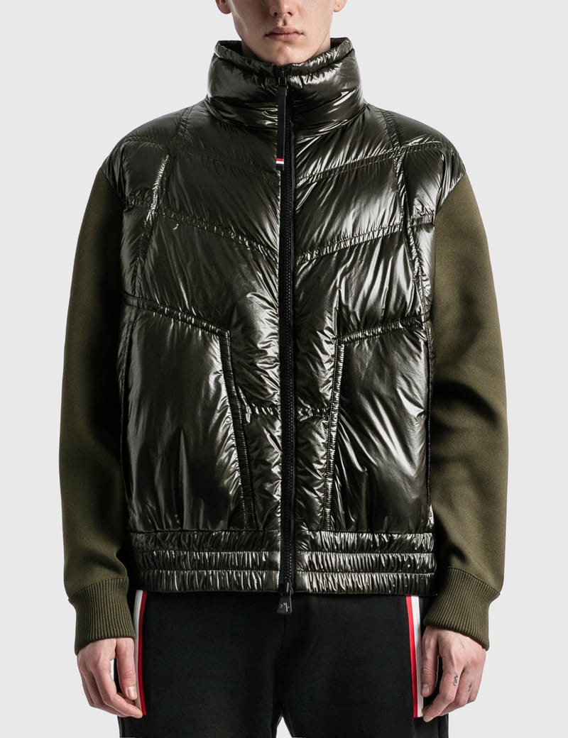Moncler - Moncler Grenoble Padded Panel Tricot Cardigan | HBX
