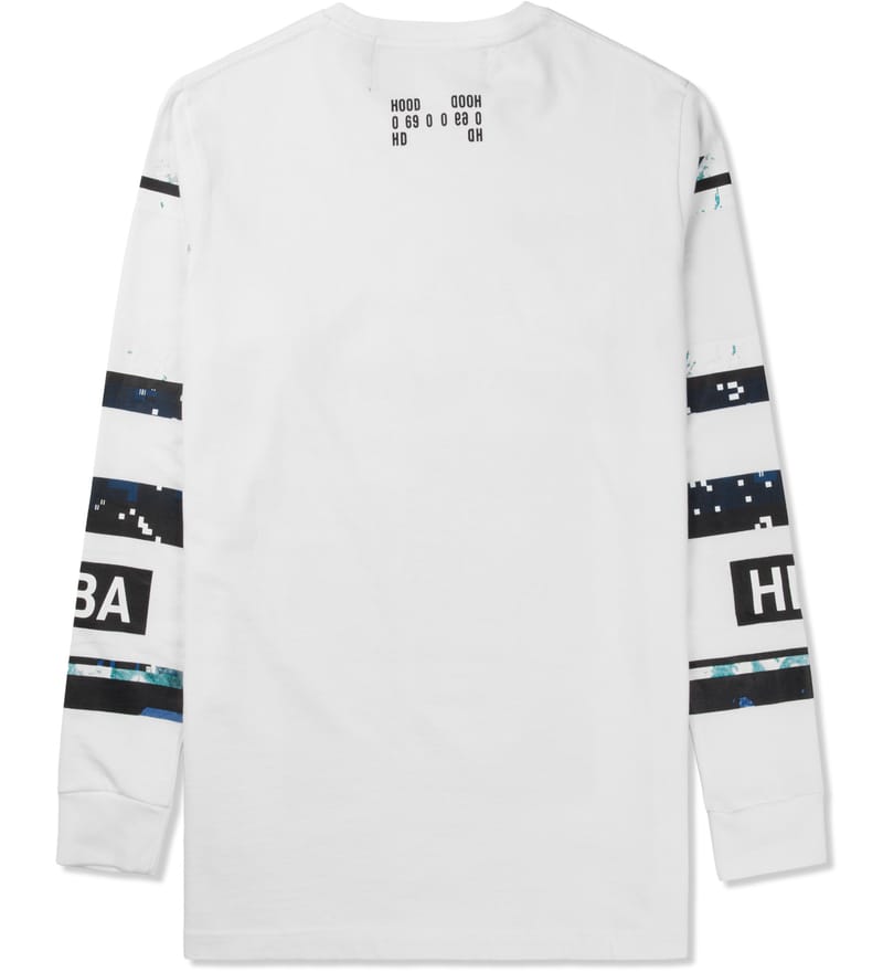 Hood By Air. - White Layered Graphic L/S T-Shirt | HBX - Globally